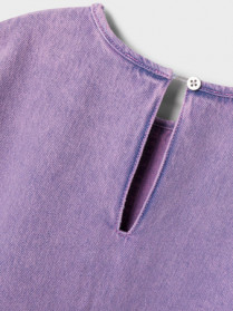 NAME IT Denim Kjole Maggie Orchid Overdyed